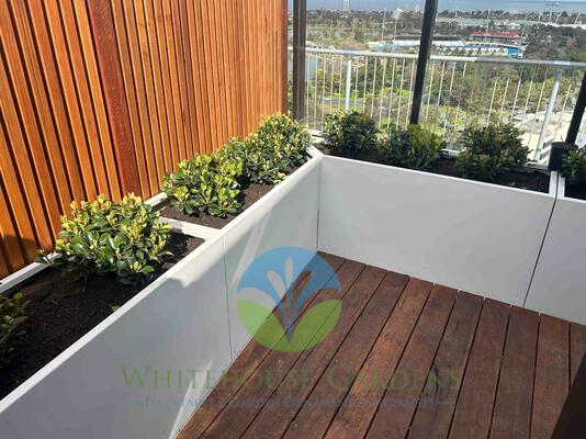 GRC planters various shapes and sizes