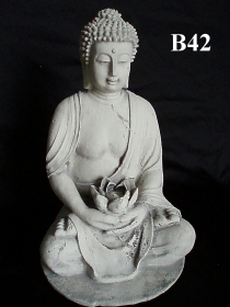 Buddha Holding Lotus Flower