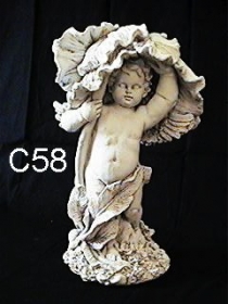 Cupid with Cabbage Leaf