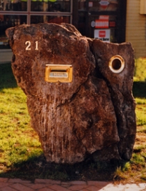Custom Rock Letterbox 2