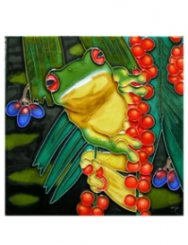 Frog with Berries