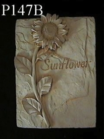 Single Flower Plaque, Sunflower
