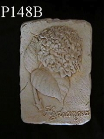 Medium Flower Plaque, Hydrangea