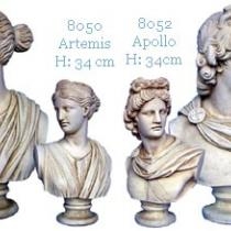 Artemis & Apollo Busts