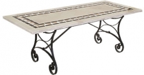 Code CE - MARBLE Valencia Table with Cavelier Base